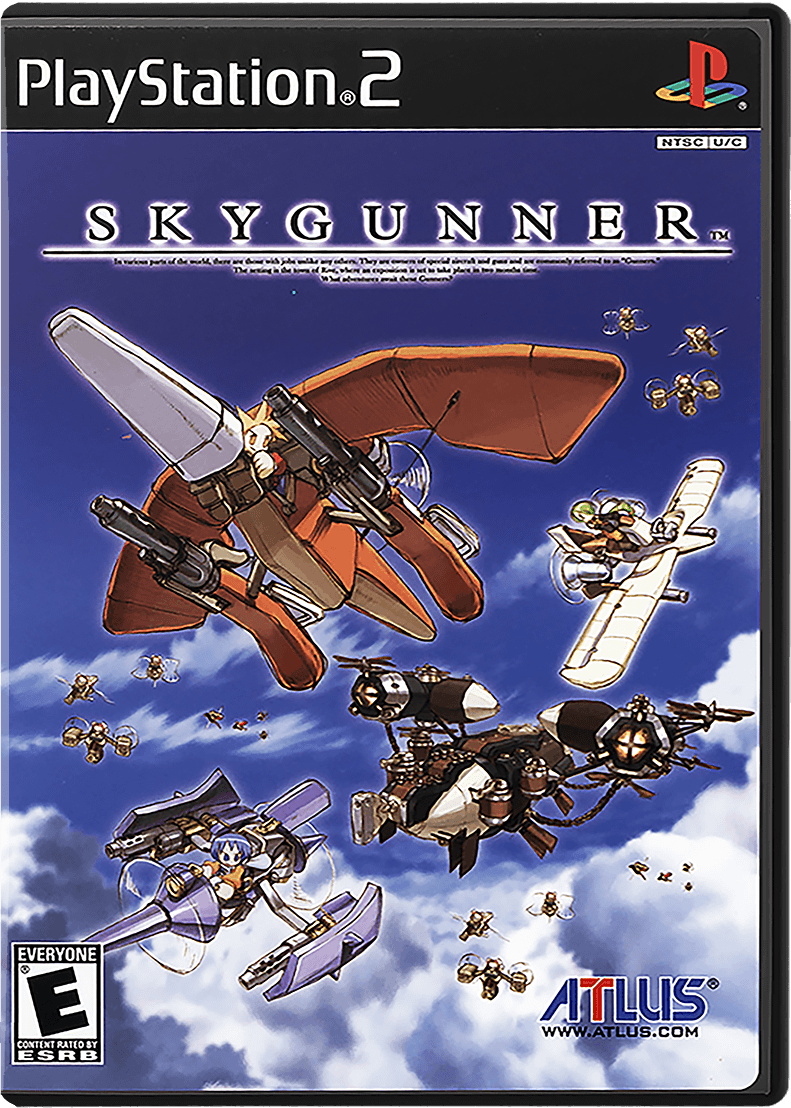 Sky Gunner box art for Playstation 2